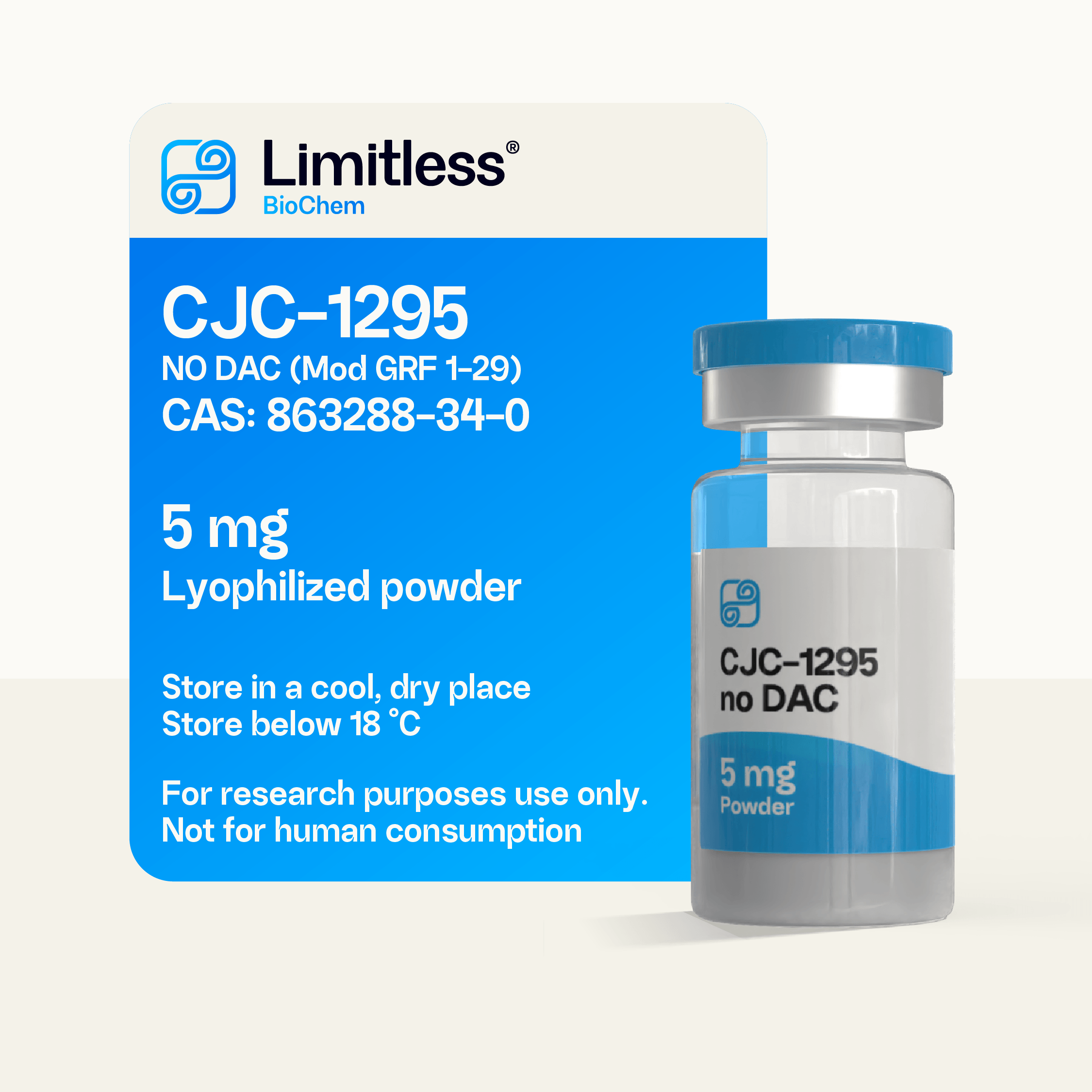 CJC-1295 NO DAC 5mg